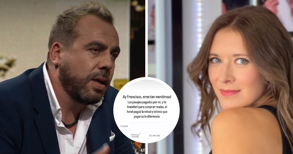 En medio de la entrevista de Francisco Kaminski en Podemos Hablar, Carla Jara desmintió en vivo a través de sus redes sociales,los dichos de su ahora, ex esposo.