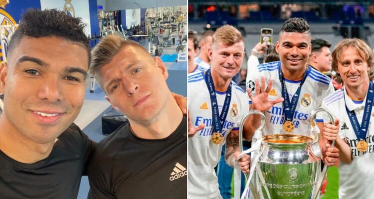 Casemiro y su especial dedicatoria a Toni Kroos