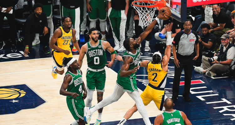 Celtics barren con los Pacers: Boston ganó 105-102 a Indiana y es el primer finalista de la NBA