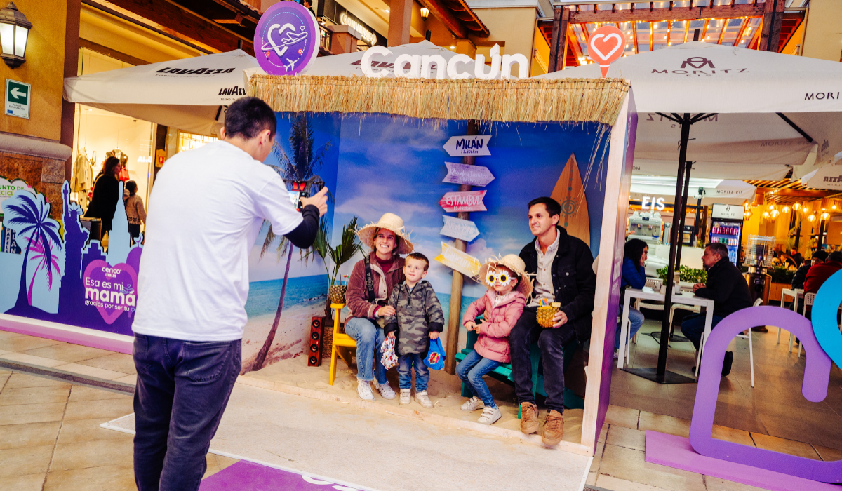 Cenco Malls fotografías Día de la Madre