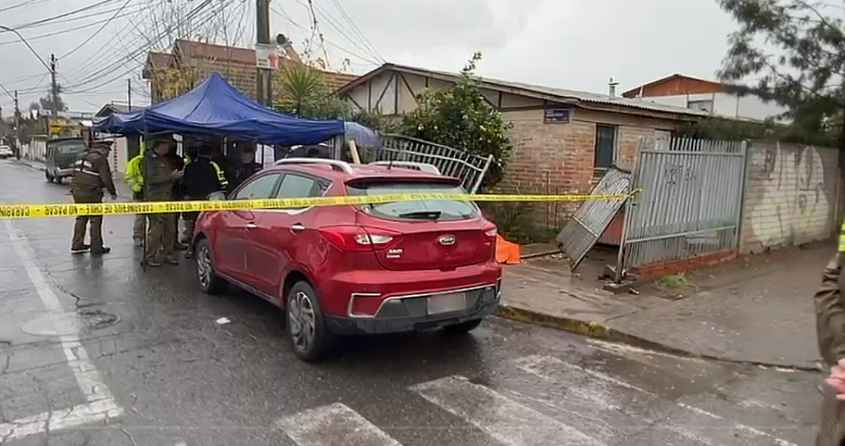 Chofer de app atropella y mata a delincuente tras asalto en Puente Alto