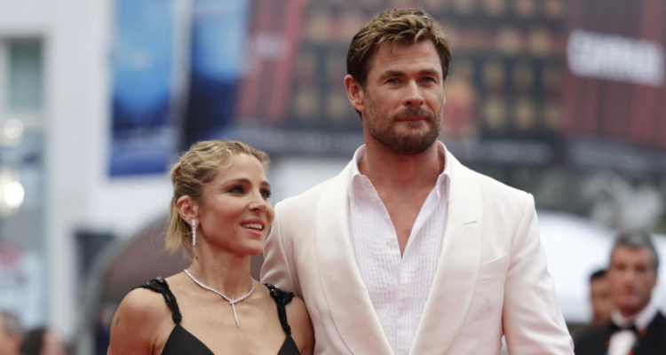 Chris Hemsworth junto a su esposa Elsa Pataky