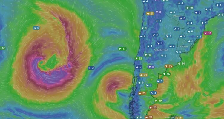Anuncian posible desarrollo de ciclón en Chile: cuándo podría llegar y cuáles serían sus efectos