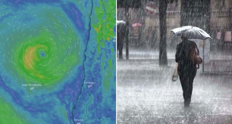 Ciclón en Chile