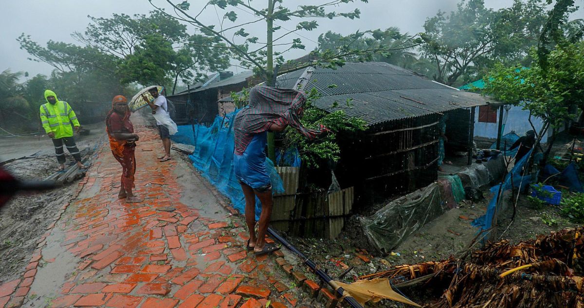 Ciclón Ramal en India y Bangladés