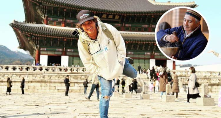 Claudio Iturra y miniatura de su funeral