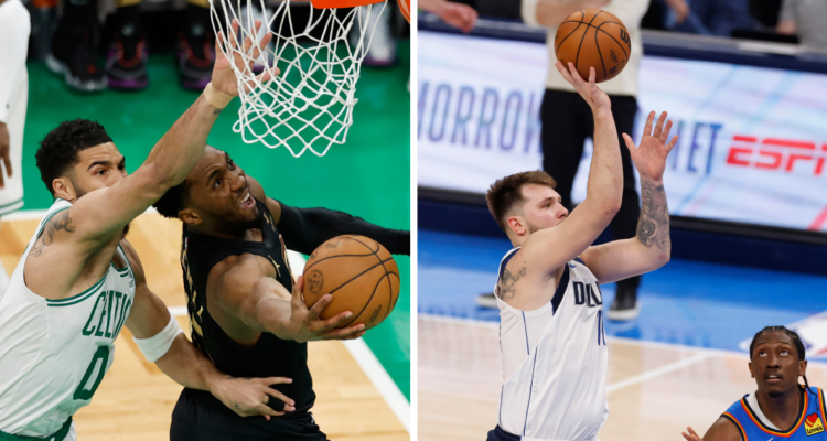 Cleveland y Dallas emparejan sus respectivas series en semifinales de playoffs de NBA