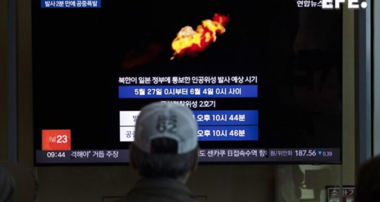 Cohete- Explosión- Corea del Norte