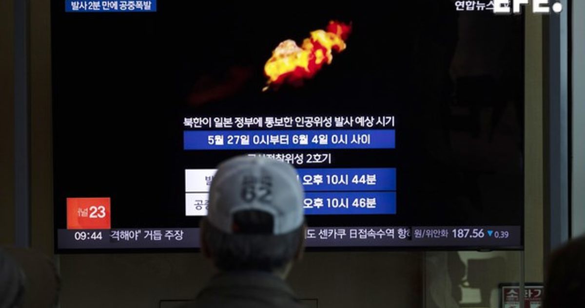 Cohete- Explosión- Corea del Norte