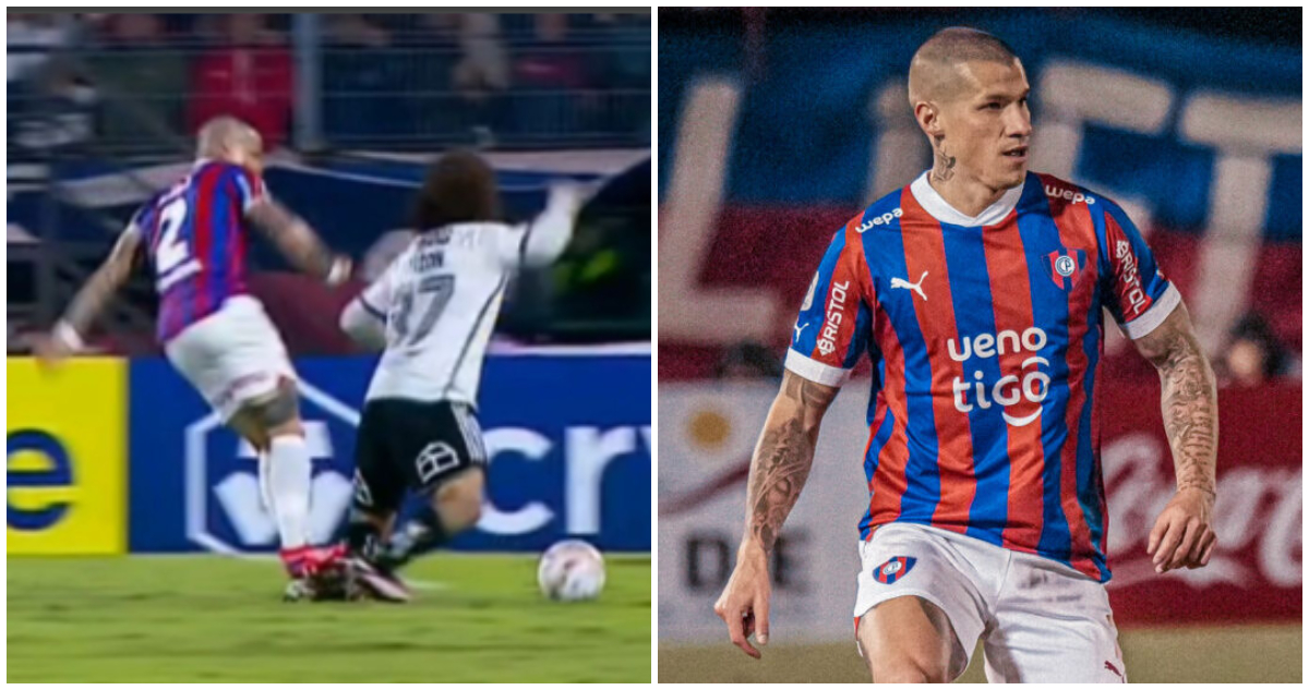 Colo Colo Cerro Porteño Maxi Falcón defensor