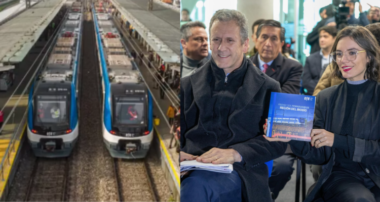 Con visita de Vallejo: EFE anuncia plan de inversiones en Bío Bío y destaca proyecto de Biotren a Lota