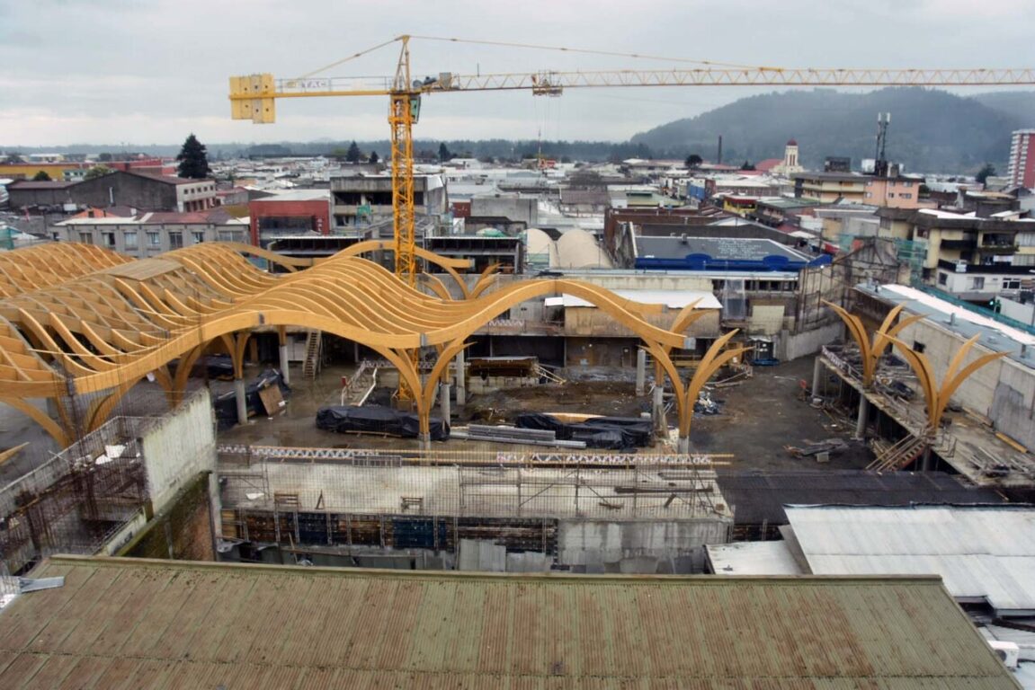 Obras del Mercado de Temuco
