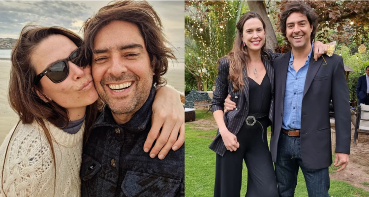Cristián Riquelme y Claudia Quinzio, su esposa
