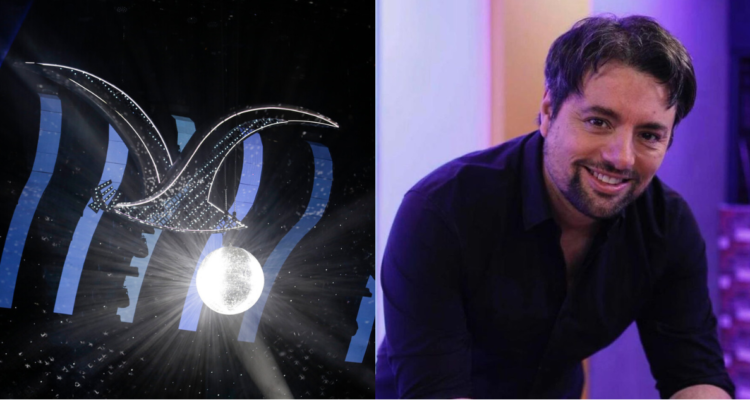 Escenario del Festival de Viña (izquierda) y Daniel Valenzuela en su Instagram (derecha)