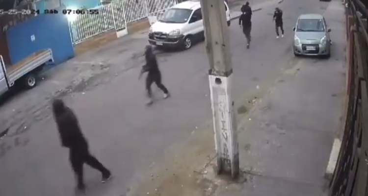 De terror ataque armado a vivienda en Antofagasta queda registrado en impactante video