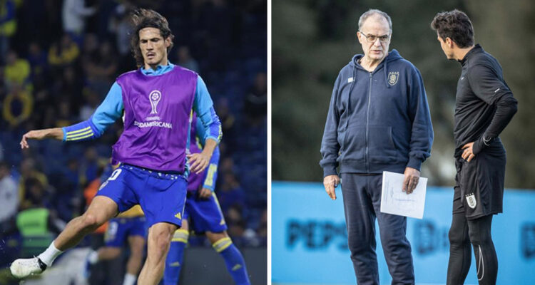 Revelan que quiebre de Edinson Cavani con Marcelo Bielsa motivó su renuncia a Uruguay.