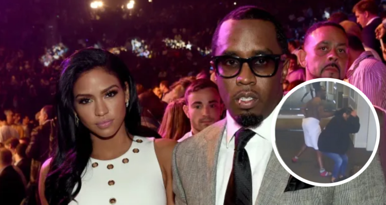Sean Diddy Combs junto a su ex pareja Cassie Ventura