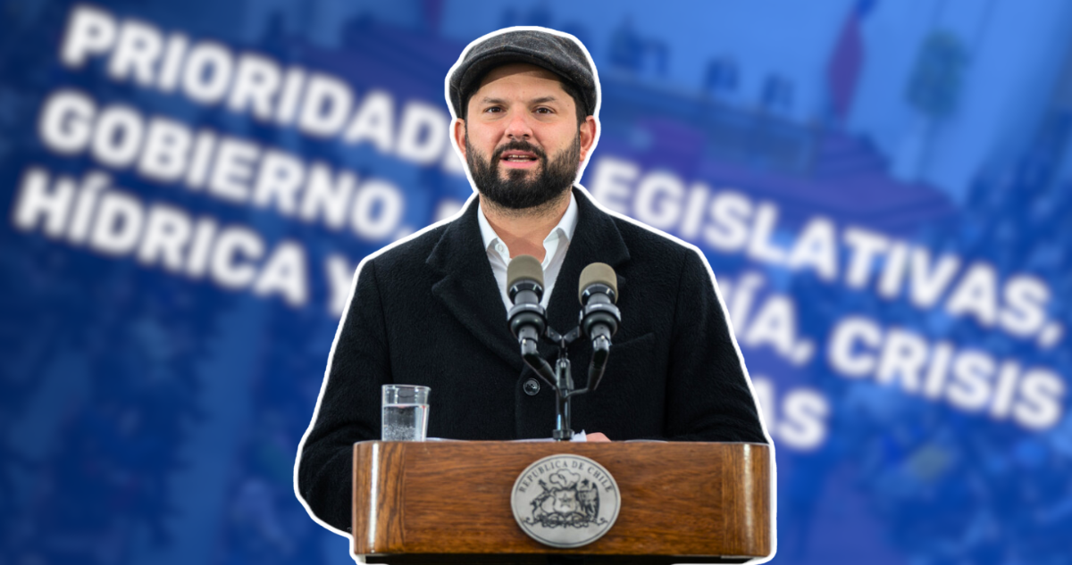 Ad portas de Cuenta Pública: cae aprobación de Presidente Boric y su Gobierno según Data Influye
