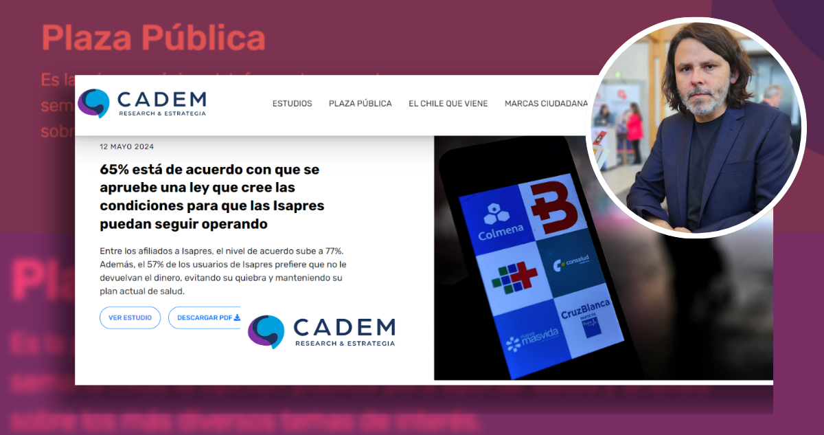 Los vicios metodológicos de la encuesta CADEM – Columna de Alberto Mayol