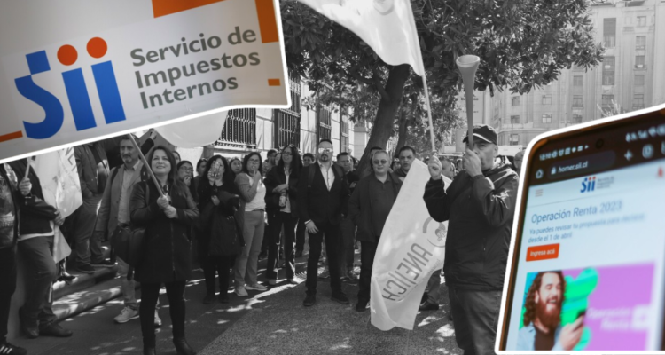 consecuencias del paro de funcionarios del SII en la operación renta