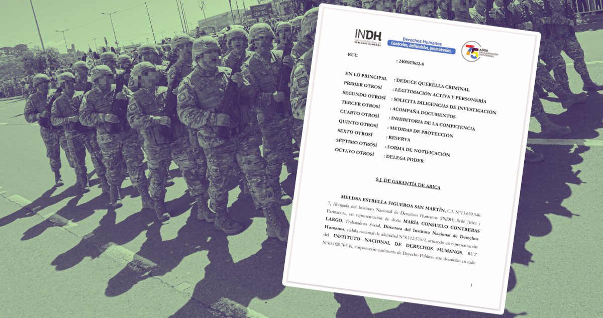 “Un pelao menos es mejor”: inquietantes detalles revela querella del INDH tras muerte de conscripto
