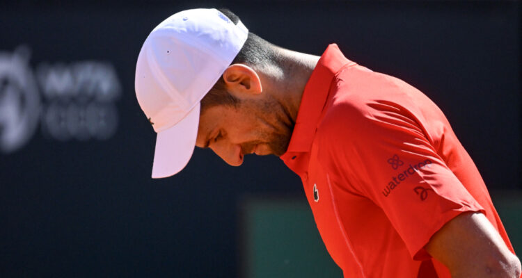 Djokovic desazón tras caer ante Tabilo