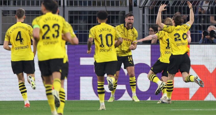 Champions League: Dortmund ganó por la mínima a un PSG que careció de suerte frente al arco