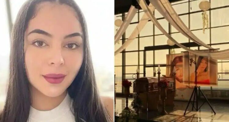 El último adiós a Javiera, influencer hallada muerta en carretera tras planificar viaje con su pareja