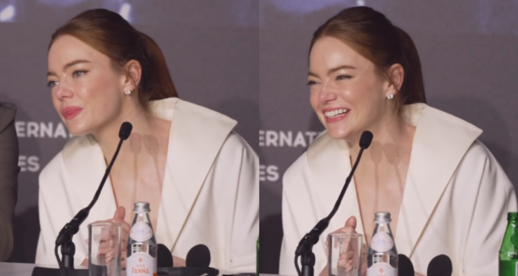 Emma Stone es llamada por su verdadero nombre en conferencia y su reacción enterneció a cibernautas