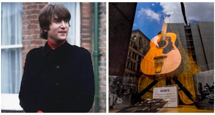 Encuentran guitarra perdida de John Lennon que podría valer casi un millón de dólares