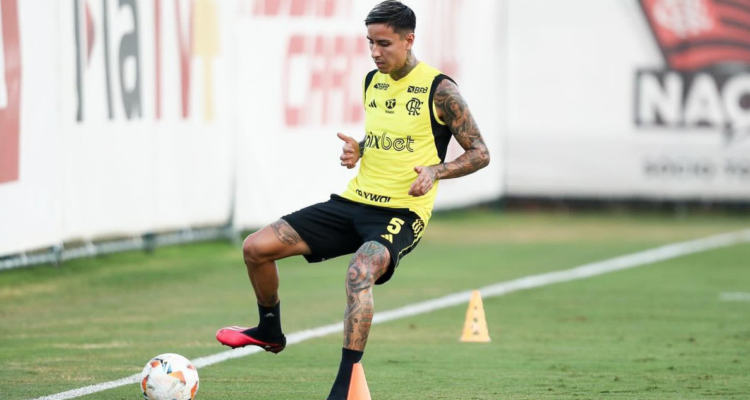 Erick Pulgar es tentado desde Europa para dejar Flamengo.