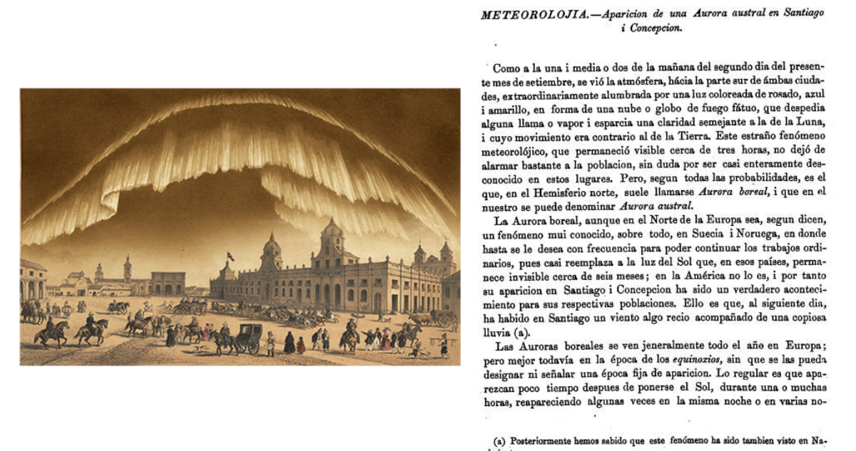 Qué es el evento Carrington: la tormenta solar que dañó telégrafos en 1859 y dejó auroras en Santiago