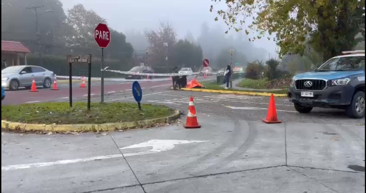 Adolescente muere atropellado en San Pedro de la Paz