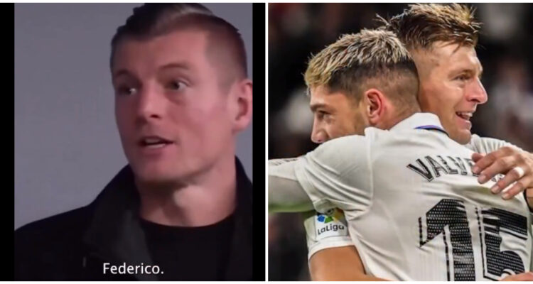 Federico Valverde Toni Kroos Real Madrid despedida