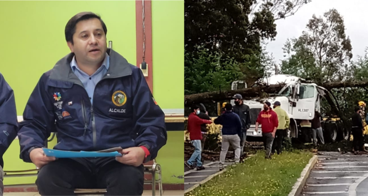 Lautaro: ordenan detener a alcalde por indemnización impaga por muerte de conductor tras caerle árbol