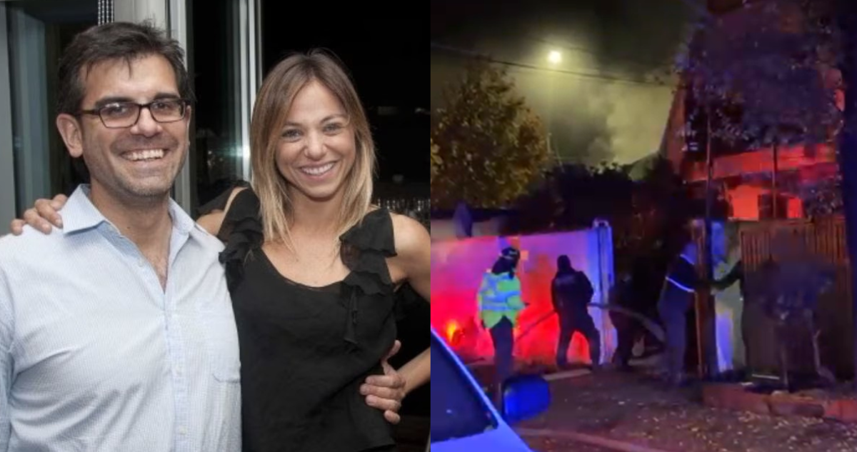 Francisco Aravena está en coma inducido tras incendio donde murió su hijo con Mariana Derderián