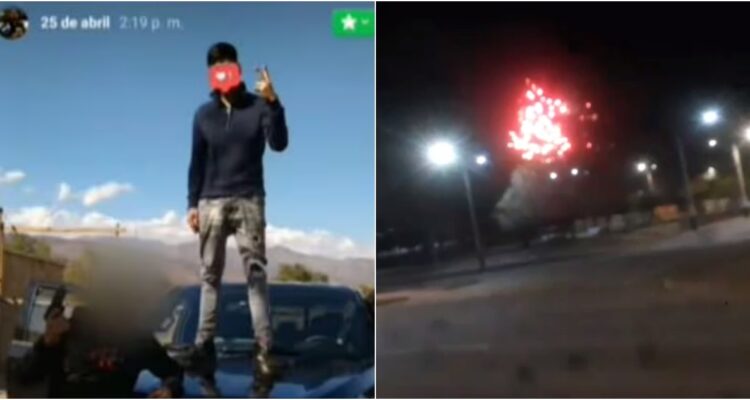 Lanzan fuegos artificiales en Colina tras cinematográfico asesinato de “El Netflix”