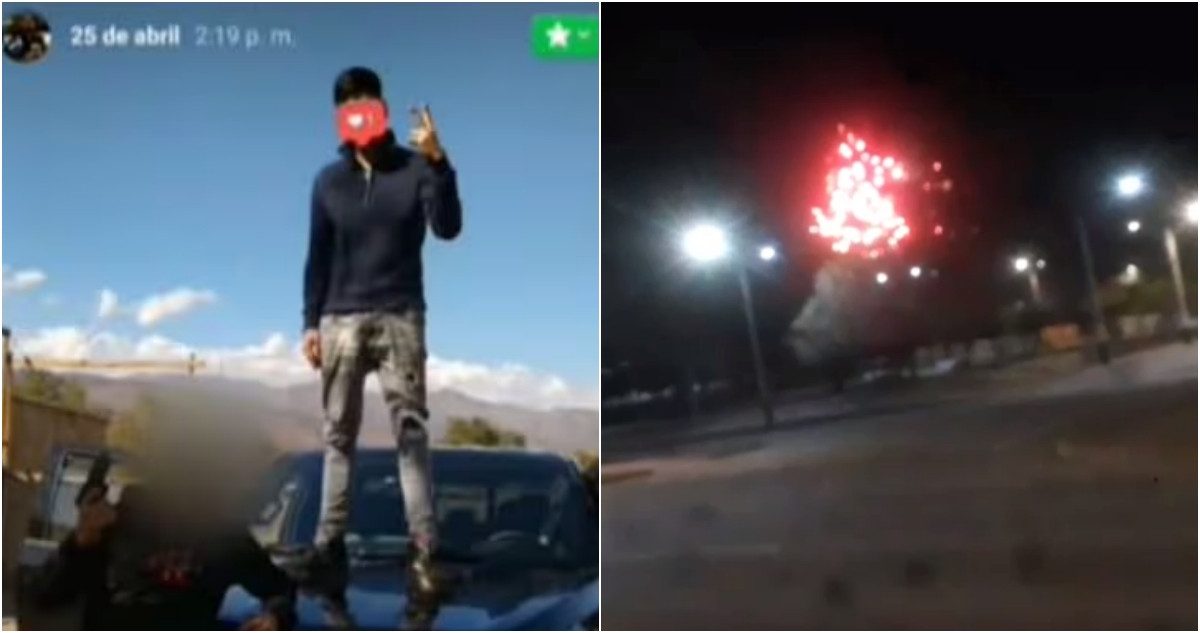 Lanzan fuegos artificiales en Colina tras cinematográfico asesinato de “El Netflix”