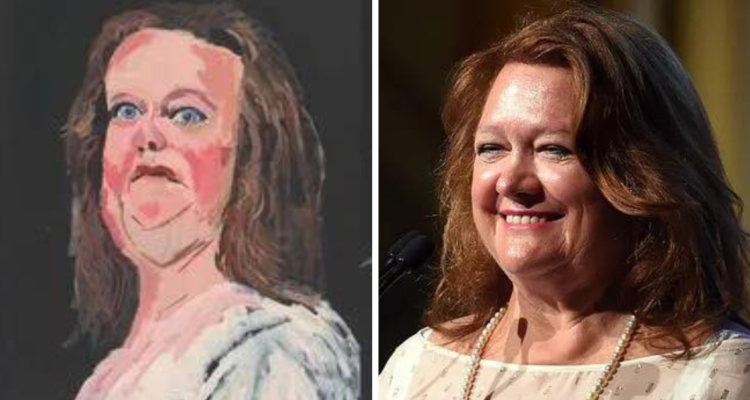 La multimillonaria australiana, Gina Rinehart, pide que se retire un retrato de ella, desde una exposición en la Galería Nacional de Australia.