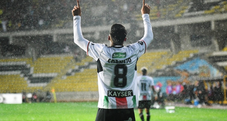 De otro partido: el golazo que le está dando el triunfo a Palestino ante Flamengo por Libertadores