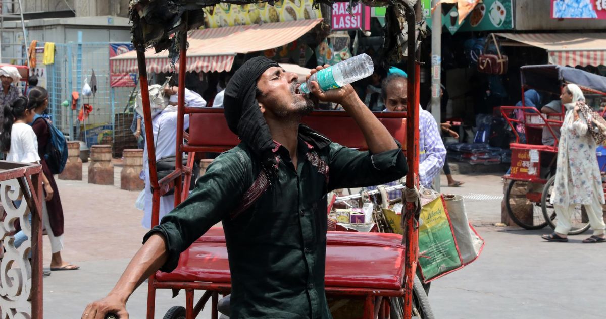 Ola de calor en India 