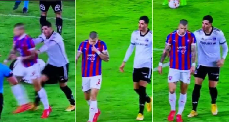 Gonzalo Castellani defendió a Maxi Falcón y los hinchas de Colo Colo lo alabaron