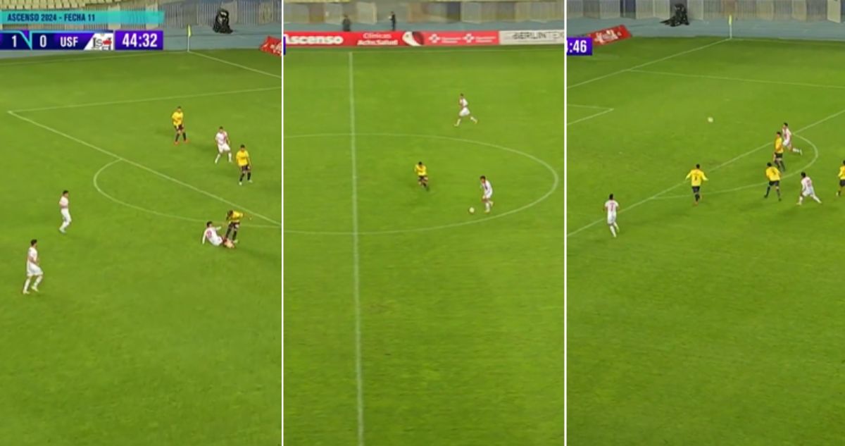 Gonzalo Jara y un golazo impresionante en el Ester Roa en el duelo UdeC-San Felipe