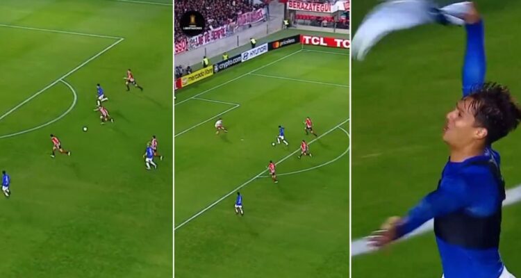 El gol que le dio a Huachipato victoria ante Estudiantes en Argentina por la Copa Libertadores