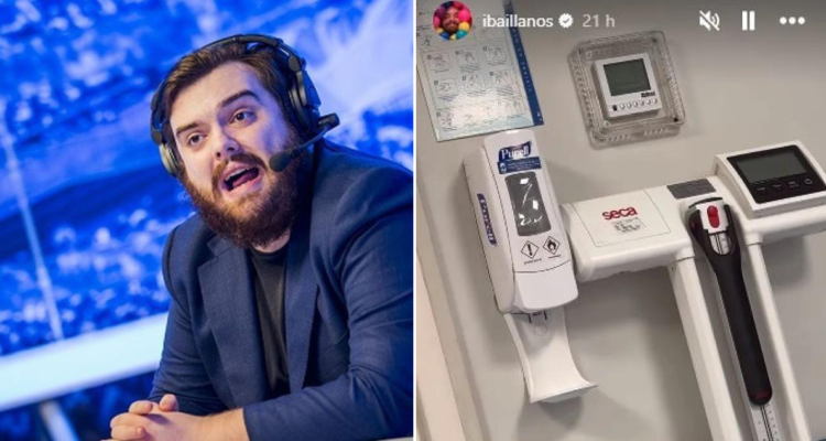 Ibai Llanos fue hospitalizado