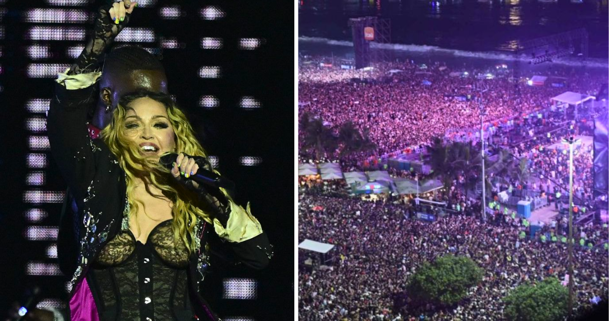 Madonna en Río de Janeiro