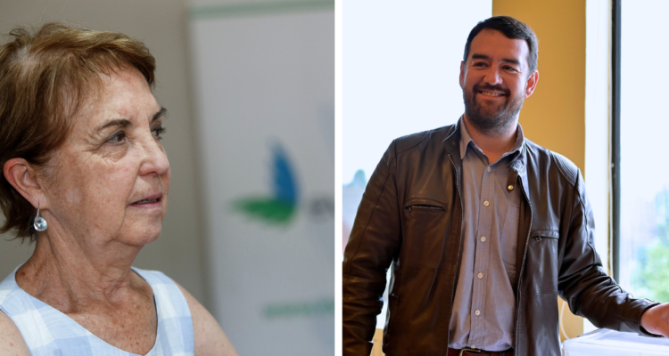 Gloria Hutt y Luciano Rivas