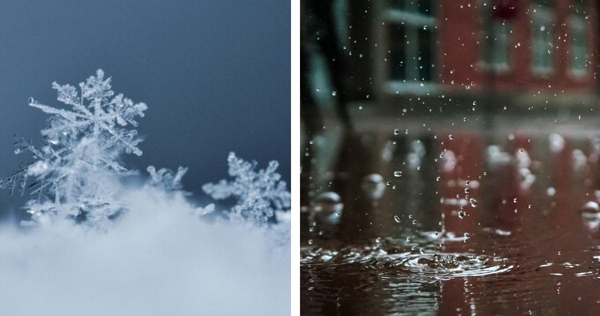 Nieves y lluvias