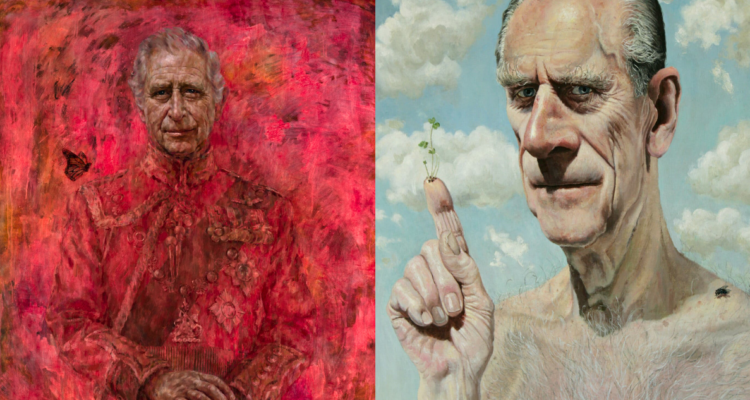 Además del retrato oficial del rey Carlos III: estos son otros retratos polémicos de la corona inglesa