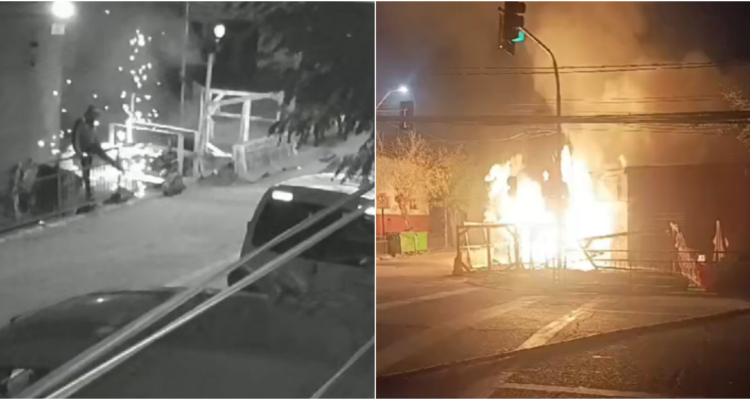 Robo de cañerías de gas habría generado incendio que destruyó restorán en Cerrillos